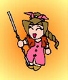 Chibi-Aeris! Isn't she cute?