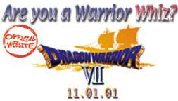 Dragon Warrior VII: Are You a Warrior Whiz? Contest